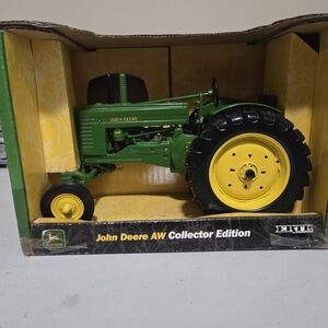 John Deere AW Collector Edition Green & Yellow Toy Tractor